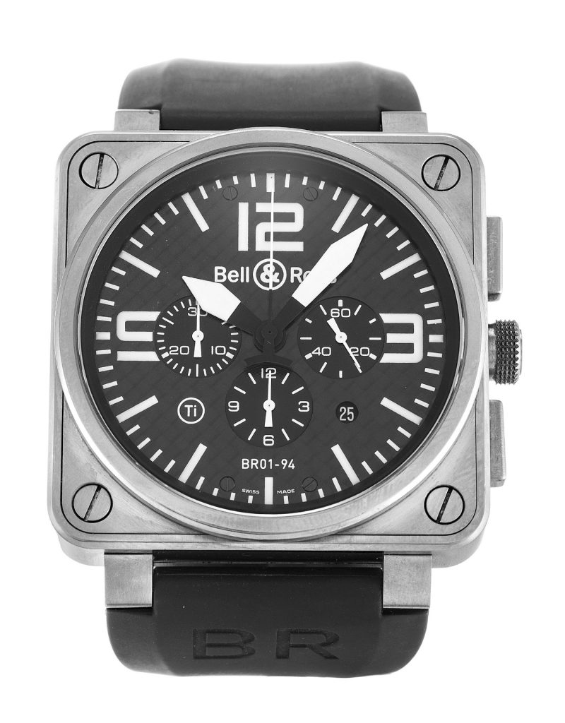 Replica Bell and Ross BR01-94 Chronograph Titanium | OTWatches