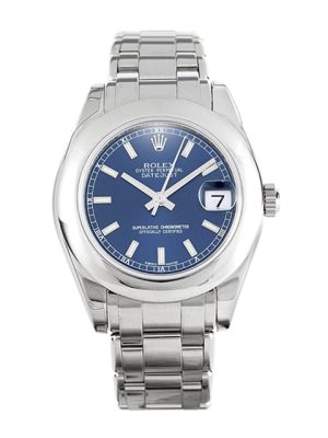 Rolex Datejust Special Edition 81209 Blue Baton