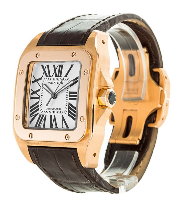 Cartier Santos Gold 100 Steel W20095Y1