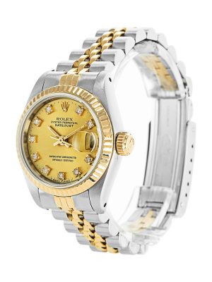 Rolex Datejust Gold and Diamonds Ladies 69173