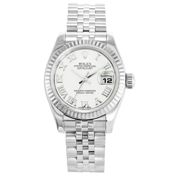 Rolex Datejust White Roman Numerals 179174