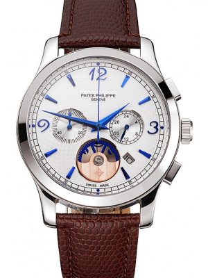 Patek Philippe Chronograph White Guilloche