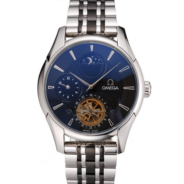 Omega De Ville Moonphase Tourbillon Black