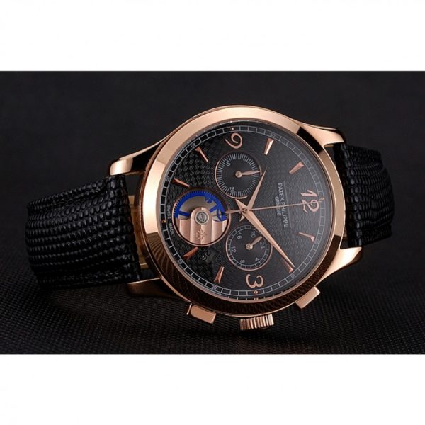 Patek Philippe Chronograph Black Guilloche